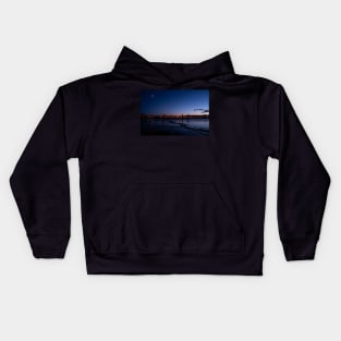 Blue-Hour Dunston Staiths Kids Hoodie